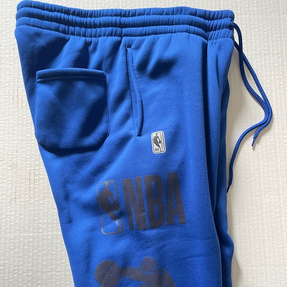 NBA Men's Jogger Basketball Pant Comfort Fit Sweatpants, Blue Size Medium - Picture 6 of 10